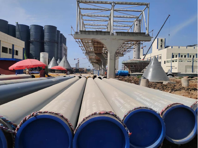 中國巨石(九江)100萬噸玻璃纖維智能制造工廠壓縮空氣管網