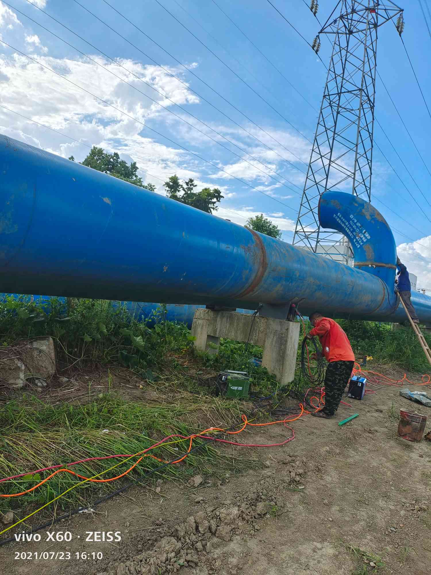 新澎內襯不銹鋼復合管在壓縮空氣輸送中的應用