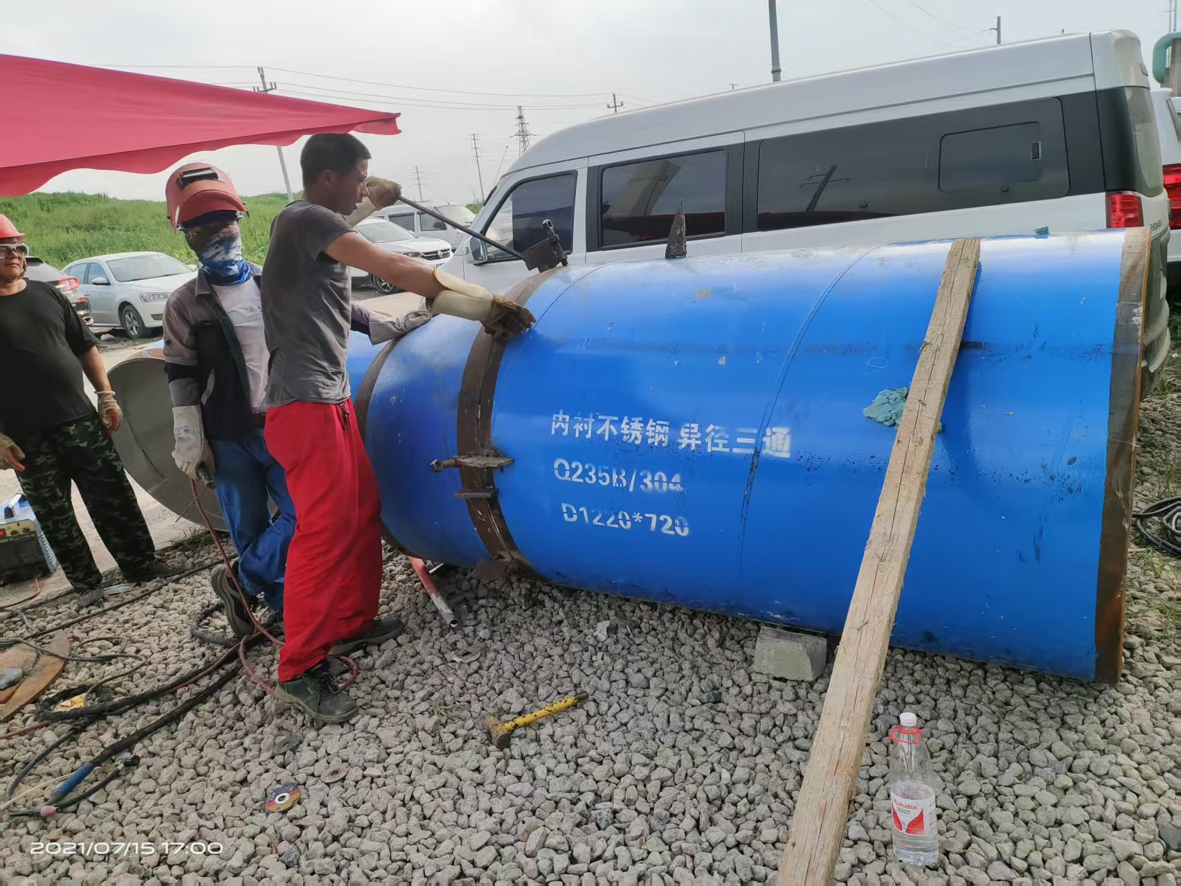 江蘇新澎內襯不銹鋼復合管的壽命